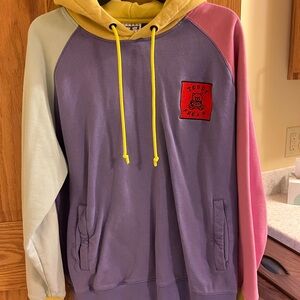 Teddy Fresh Multicolor Hoodie with Patch